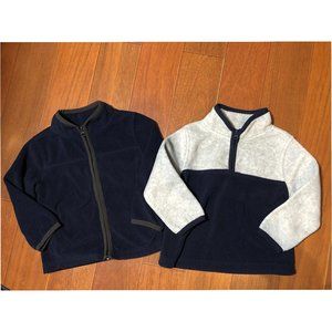 Set of Two Infant Boy Fleece Jackets